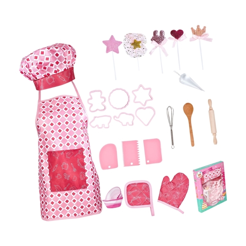 Kitchen Kids Baking Set - Costume cuisine interactif pour enfants, ensemble