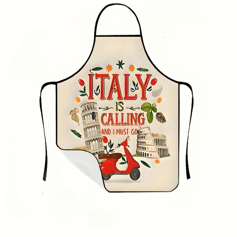 Baking Kitchen Design Ideas - 1 tablier à thème italien, motif