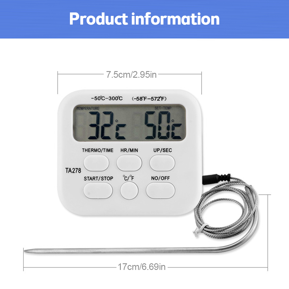 TA278 thermomètre de cuisine n - Kitchen With Baking Station avis et prix