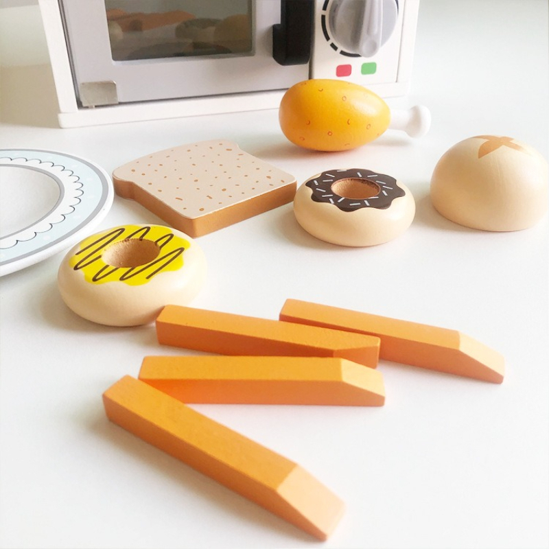 Four à micro-ondes en bois pou - Kitchen Kids Baking Set avis et prix