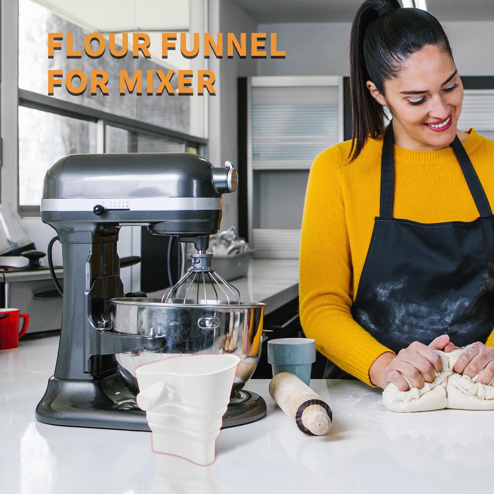 Mélangeur de farine entonnoir  - Kitchen Aid Baking Bread avis et prix