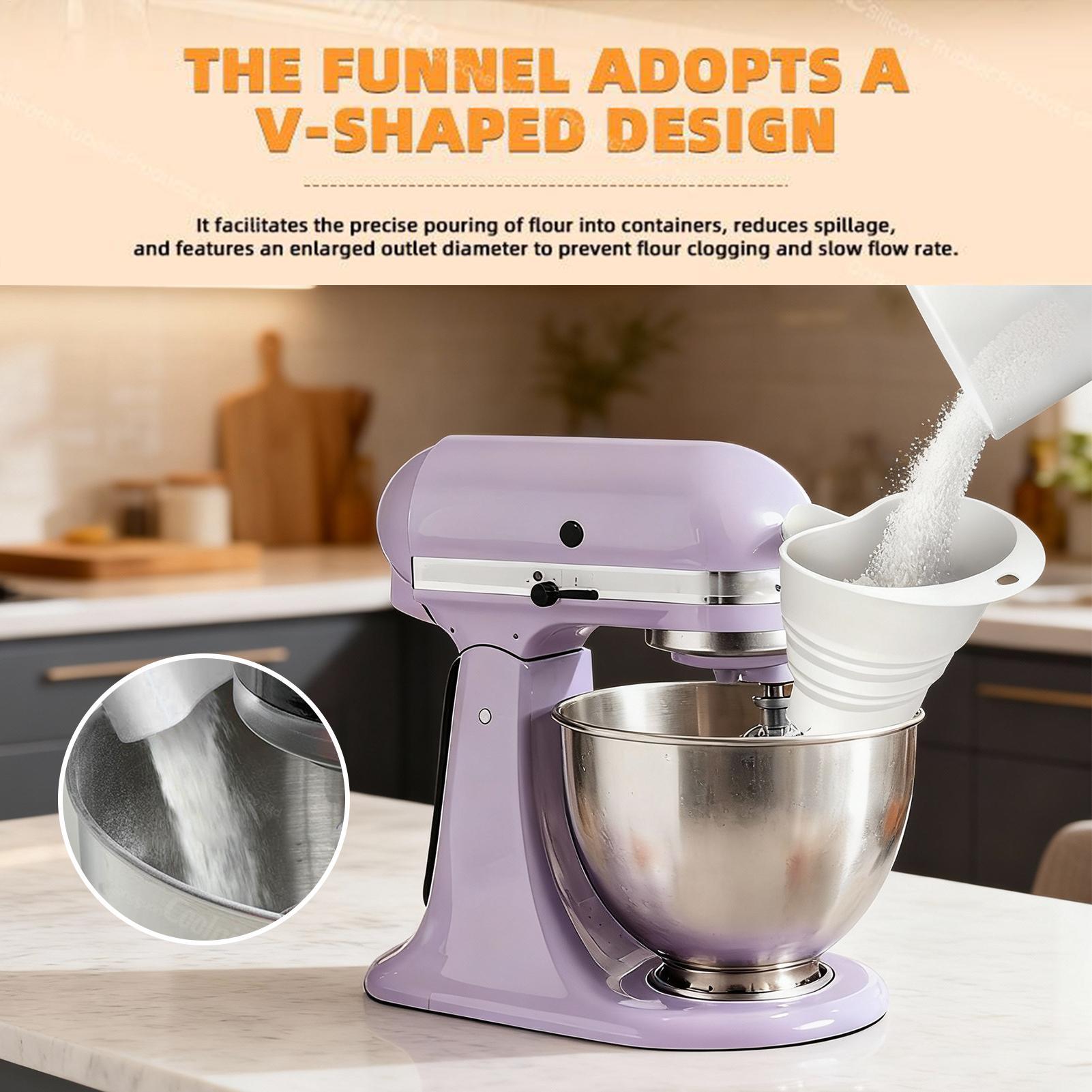 Mélangeur de farine entonnoir  - Kitchen Aid Baking Bread avis et prix