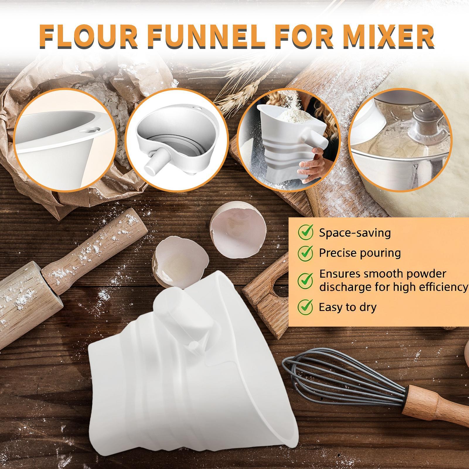 Mélangeur de farine entonnoir  - Kitchen Aid Baking Bread avis et prix